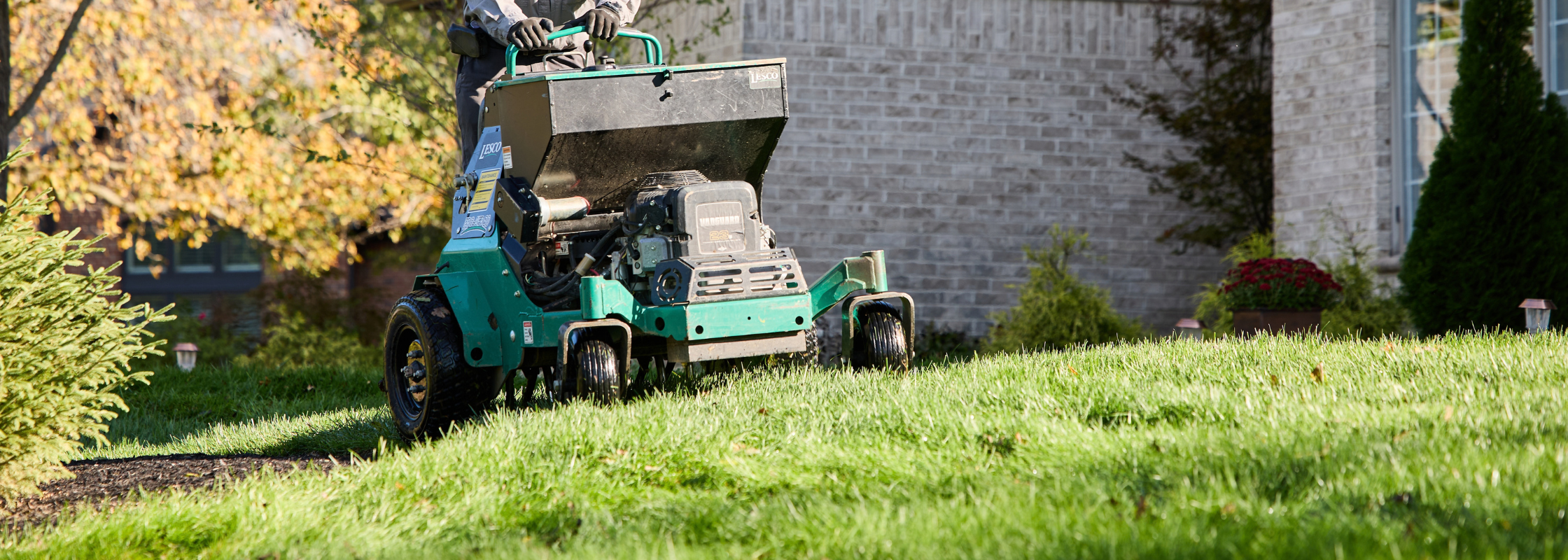 Aeration and Seeding Ziehler Lawn Care
