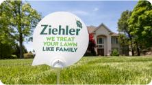 Lawn with Ziehler Sign