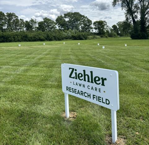 Ziehler Lawn Care Research Field 