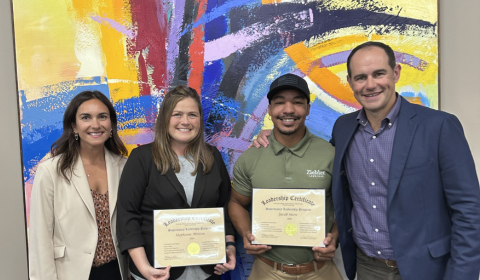 Ziehler Lawn Care University of Dayton Center for Leadership Supervisory Leadership Program Graduates